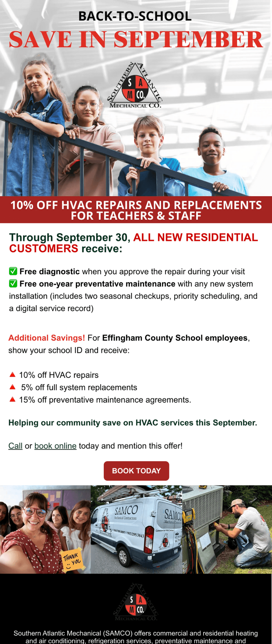 Email Campaign - SAMCO