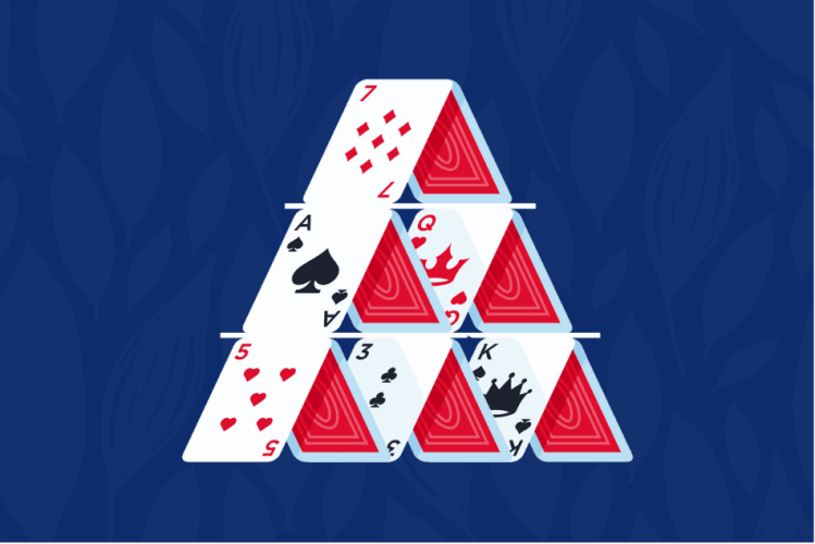 building a house on one leg. (1)